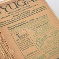 1915 Nyugat 15 száma: VIII. évf. 1.,3-9., 14-16., 18-21. számok. Főszerk.: Ignotus. Szerk.: Ady Endr...