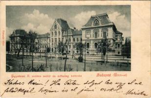 1900 Budapest VIII. Üllői út, Egyetemi II. számú szülő- és nőbeteg kóroda, női klinika (Rb)