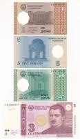 Tádzsikisztán 1999. 1d + 5d + 20d + 2010. 3S C:UNC Tajikistan 1999. 1 Diram + 5 Diram + 20 Diram + 2010. 3 Somoni T:UNC Krause P#10, P#11, P#12, P#20