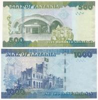 Tanzánia DN(2010) 500Sh "AF 0430082" + 1000Sh "AF 2377384" T:AU
Tanzania ND(201...