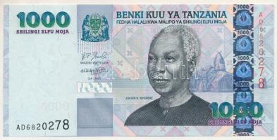 Tanzánia DN(2006) 1000Sh "AD 6820278" T:AU Tanzania ND(2006) 1000 Shilingi "AD 6820278" C:AU Krause P#36b