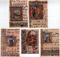 5 db MODERN olasz postatiszta motívum képeslap: Aldo Martello Editore Milano