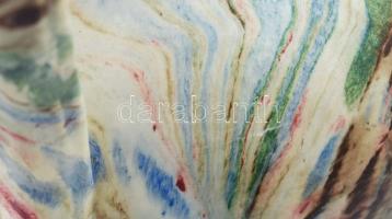 cca 1900, Herendi Porcelángyár, Farkasházy-Fischer Jenő (1863-1926): Kancsó. Folyatott színes magast...