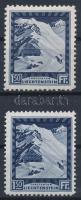 Liechtenstein 1930 Forgalmi bélyeg 10 1/2 fogazással 106 A + 11 1/2 fogazással 106 B (Mi EUR ** 390.-)