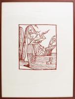 Nagy Pál (1934-): Hajótöröttek. Szitanyomat, papír, jelzett, számozott (1/20). 30,5×26 cm. Üvegezett...