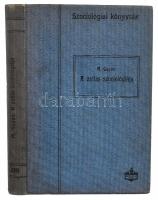 Guyau, [Jean-Marie]: A vallás szociológiája. Ford.: Rudas László. Szociológiai Könyvtár. Bp., 1909, Athenaeum, 383+(1) p. Kiadói egészvászon-kötés.