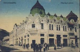 Sátoraljaújhely Pénzügyi palota Lukács és Kornstein üzletével (small tear)