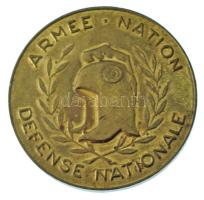 Franciaország 1982. "Bronz Honvédelmi Érem" bronz emlékérem (36mm) T:XF
France 1982. &quo...