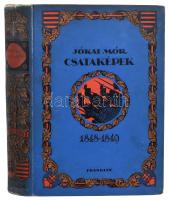 Jókai Mór: Csataképek a magyar szabadságharczból. Kimnach László rajzai után készült fametszetekkel. Bp., 1899, Franklin-Társulat, 495+(1) p. Hatodik kiadás. Szövegközti és egészoldalas illusztrációkkal. Kiadói festett, illusztrált egészvászon-kötés, nagyrészt jó állapotban, a borítón némi kopással.