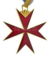 DN "Nemzetközi Párbeszéd Elősegítéséért Parancsnoki Középkereszt" aranyozott, zománcozott ...