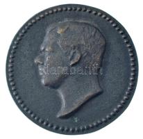 Reményi József (1887-1977) DN "A művész fia" jelzetlen, öntött bronz emlékérem (37mm) T:AU