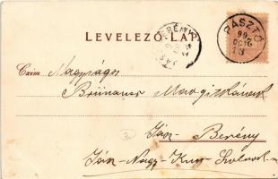 1899 (Vorläufer) Magyar menyecske. Rigler r.-t. / Ungarische Bäuerin / Hungarian folklore art postca...