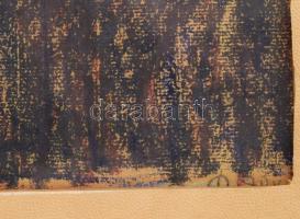 Márk Lajos (1867-1940): Elegáns dáma portréja. Pasztell, papír, jelezve jobbra lent. Szecessziós, an...