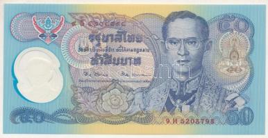 Thaiföld DN(1996) 50B "IX. Rama király trónra lépésének 50. évfordulója" (polimer) T:UNC Thailand ND(1996) 50 Baht "50th Anniversary of King Rama IX's Enthronement" (polymer) C:UNC Krause P#99