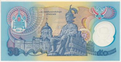 Thaiföld DN(1996) 50B "IX. Rama király trónra lépésének 50. évfordulója" (polimer) T:UNC
...