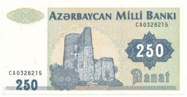 Azerbajdzsán DN (1992) 250M T:UNC Azerbaijan ND (1992) 250 Manat C:UNC Krause P#13b