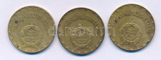 1973. 2Ft sárgaréz (3x) T:XF,VF patina Adamo F7.4