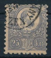 1871 Réznyomat 25kr (min 10.000) (papírelvékonyodás / thin paper)