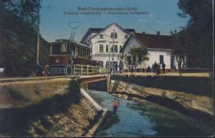 Trencsénteplic tram station (EK)