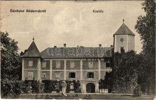 1916 Hédervár, kastély