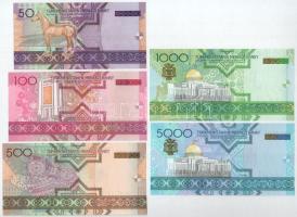 Türkmenisztán 2005. 50M - 5000M (5xklf) T:UNC-AU
Turkmenistan 2005. 50 Manat - 5000 Manat (5xdiff) ...