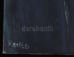 Kertész, Shoshana (-): Ország Lili portréja. Olaj, vászon, jelezve jobbra lent, 65×45 cm. Fakeretben...