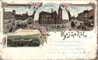 1899 Kassa with military school litho (Rb)