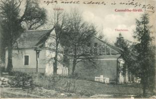 Czemethefürdő with chapel and dance hall (EK)