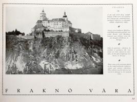 Varjú Elemér: Magyar várak. Ungarische Burgen. Forteresses Hongrois. Hungarian Fortresses. Bp., [193...