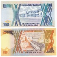 Uganda 1987. 200Sh + 1988. 100Sh T:AU
Uganda 1987. 200 Shillings + 1988. 100 Shillings C:AU
Krause...