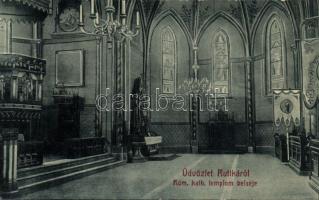 Ruttka catholic church interior