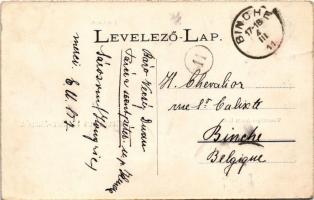 1911 Kisszentmiklós, Kleinsanktnikolaus, Sanmiclaus, Sannicolaul Mic (Arad); Schule, 1-te Gasse, War...