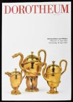 Dorotheum árverési katalógus, antik tárgyak és bútorok témában, 2013