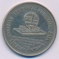 Kanada 1964. "City of Sudbury, Canada - The Nickel Capital of the World / Canadian Centennial N...