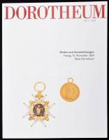 Dorotheum 2 darab árverési katalógus, kitüntetések és bélyegek témában, 2024