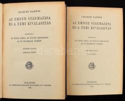 Charles Darwin: Az ember származása és a nemi kiválasztás I-II. kötet. Ford.: Dr. Entz Géza, Dr. Fül...