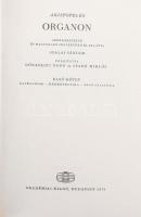 Aristotelés: Organon. Első kötet: Katégoriák - Herméneutika - Első analitika. Szerk. és magyarázó jegyzetekkel ellátta: Szalai Sándor. Ford.: Rónafalvi Ödön és Szabó Miklós. Filozófiai Írók Tára XXXV. köt. Bp., 1979, Akadémiai Kiadó. Kiadói egészvászon-kötés.