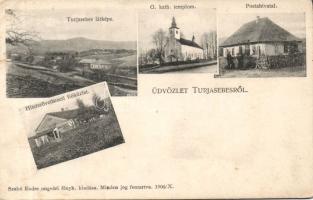 Turjasebes with credit bank and post office (EB)