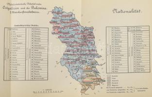 Militär-Statistische Feldelaborate. Ostgalizien und Bukowina. I., II., und III. Teil. Mit 14 Kartogr...
