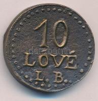 2007. "10 Lóvé / Legyesbénye jó péze (sic!)" kétoldalas, öntött bronz érem/érme (34mm) T:XF