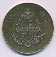 Bognár György (1944-) 1996. "Magyar Vasút - 150 Éve Európában, Pest-Buda" kétoldalas bronz...