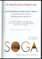 Soga aukciósház 28. árverésének katalógusa, közte Csordák Lajos, Halász-Hradil Elemér, Jakoby Gyula,...