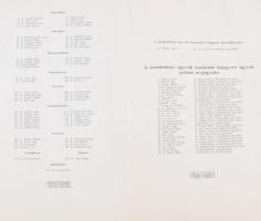 1915 A szombathelyi ügyvédi kamara 1914. deczember 31-ig igazolt tagjainak névsora. Szombathely, Gáb...