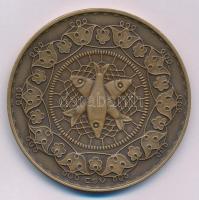 Csucs Viktória (1934-1993) DN "Kiskunhalas - Csipkeház" kétoldalas bronz emlékérem (60mm) ...