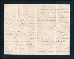 1882 Szász-Coburg-Koháry Klotild főhercegnő (1846-1927), József főherceg felesége, autográf levele a...