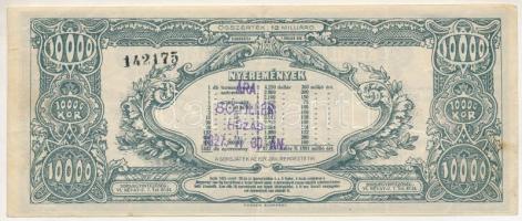 1926. "Magyar Sportrepülők Egyesülete - Repülők Tárgysorsjátéka - Dollár Sorsjegy", C soro...