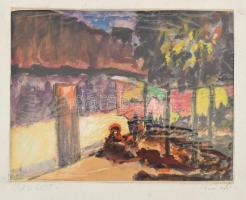 Nyári István (-), 3 db mű: Bükkszék, Tiszai árterület és vázlat. Klf. technikák és hordozók, mindegy...