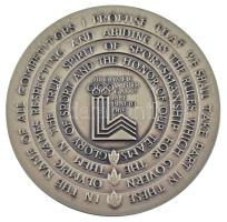 Amerikai Egyesült Államok 1978. "Téli Olimpia 1980 - Lake Placid" kétoldalas alpakka olimp...