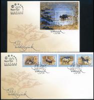 2008 3 db FDC