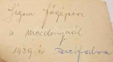 1939 6 db fotó Erdély (Bileag, németül Attelsdorf, RO, és Gledény, Gledin RO közötti keskeny nyomtáv...